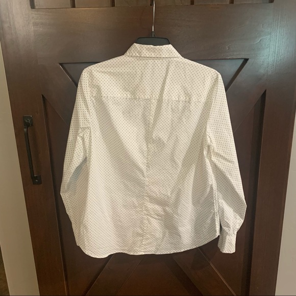 H&M Polka Dot Black & White Button Up - Picture 5 of 5